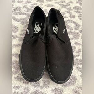 black classic slip on vans